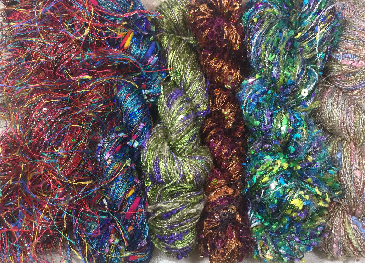 Funny Eyelash Yarn – Knitting Closet