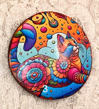 Load image into Gallery viewer, 2”  Pin-Brooch- Yoga Cats-assorted-Great Adirondack Yarn-jewelry- price per pin