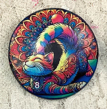 Load image into Gallery viewer, 2”  Pin-Brooch- Yoga Cats-assorted-Great Adirondack Yarn-jewelry- price per pin