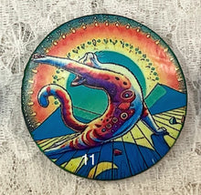 Load image into Gallery viewer, 2”  Pin-Brooch- Yoga Cats-assorted-Great Adirondack Yarn-jewelry- price per pin