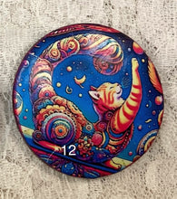 Load image into Gallery viewer, 2”  Pin-Brooch- Yoga Cats-assorted-Great Adirondack Yarn-jewelry- price per pin