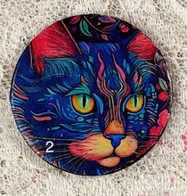 Load image into Gallery viewer, 1.5” Button-Colorful Cats- assorted - Great Adirondack Yarn -price per button