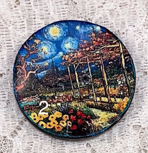 Load image into Gallery viewer, 1.18” Buttons- Van Gogh styles-assorted-Great Adirondack-handcrafted-price is per button