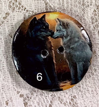 Load image into Gallery viewer, 1.18” buttons-wolf patterns-assorted-great-adirondack-yarn-price is per button