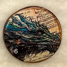 Load image into Gallery viewer, 1.18” Buttons-Dragons- assorted- Handcrafted -Great Adirondack-price is per button