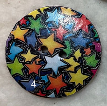 Load image into Gallery viewer, 1.18” Buttons-Stars-Rainbow-celestial- assorted- Handcrafted -Great Adirondack-price is per button