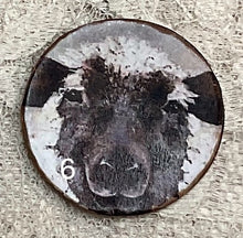 Load image into Gallery viewer, 1.18” Sheep buttons- assorted-Great Adirondack-handcrafted-price is per button