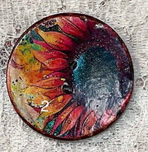 Load image into Gallery viewer, 1.18” Buttons-sunflowers- assorted- Handcrafted -price is per button
