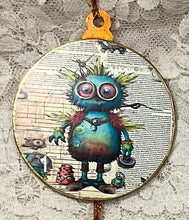 Load image into Gallery viewer, 3” ornaments-funny funky creatures-assorted-holiday-Christmas-gift-price per ornament