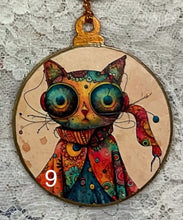 Load image into Gallery viewer, 3” ornaments-funny funky creatures-assorted-holiday-Christmas-gift-price per ornament