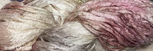 Load image into Gallery viewer, Sari Silk Yarn -50 yds- hand dyed colors-Very Berry-Bahama Mama- Irish Cream- Great Adirondack