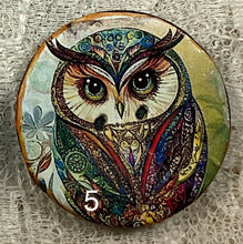 Load image into Gallery viewer, 1.18” Buttons- Owls-artistic-assorted-Great Adirondack-handcrafted-price is per button