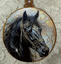 Load image into Gallery viewer, 3” ornaments-Horses-assorted-1-holiday-Christmas-gift-price per ornament