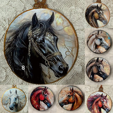 Load image into Gallery viewer, 3” ornaments-Horses-assorted-1-holiday-Christmas-gift-price per ornament
