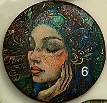 Load image into Gallery viewer, 1.18” or 1.50” buttons-celestial women- spiritual-Great Adirondack-handcrafted-price is per button