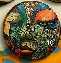 Load image into Gallery viewer, 1.18” or 1.50” buttons-celestial women- spiritual-Great Adirondack-handcrafted-price is per button