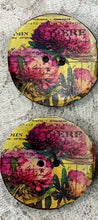 Load image into Gallery viewer, 1.18” Button -Flowers -assorted- Handcrafted -Great Adirondack-New