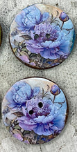 Load image into Gallery viewer, 1.18” Button -Flowers -assorted- Handcrafted -Great Adirondack-New