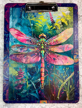 Load image into Gallery viewer, Art Clipboards 9” x 12”  dragonfly-sunflower- Great Adirondack