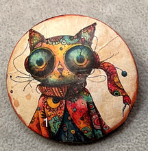 Load image into Gallery viewer, 2”  Pin-Brooch-Whimsical Creature-sassorted-handcrafted-Great Adirondack