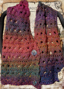 Scarf - Wrap -Shawl -Lots of ways to Wear Knitting Pattern- Great Adirondack