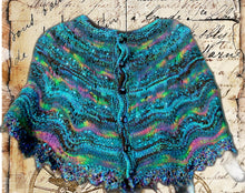 Load image into Gallery viewer, Capelet Knitting Pattern- Shrug- Cape- assorted yarns-  Great Adirondack Yarn
