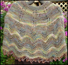 Load image into Gallery viewer, Capelet Knitting Pattern- Shrug- Cape- assorted yarns-  Great Adirondack Yarn