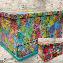 Load image into Gallery viewer, Decoupaged Wooden Jewelry Box- Great Adirondack - trinkets-buttons-jewelry