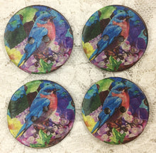 Load image into Gallery viewer, 1.5” Buttons Birds and Flowers Assorted Patterns Great Adirondack Yarn