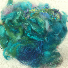 Load image into Gallery viewer, Fibers- blended hand dyed -for felting- crafting- assorted