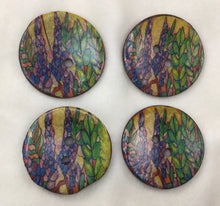 Load image into Gallery viewer, Button 1.5” Stained Glass Patterns Assorted Great Adirondack Yarn