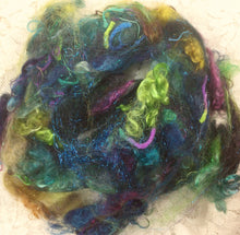 Load image into Gallery viewer, Fibers- blended hand dyed -for felting- crafting- assorted