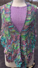 Load image into Gallery viewer, Wine and Roses Shawl Pattern Great Adirondack Yarn