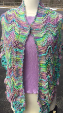 Load image into Gallery viewer, Wine and Roses Shawl Pattern Great Adirondack Yarn