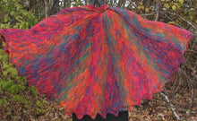 Load image into Gallery viewer, Sawtooth Shawl  Knitting Pattern Great Adirondack Yarn