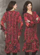 Load image into Gallery viewer, Mixed media Coat Pattern