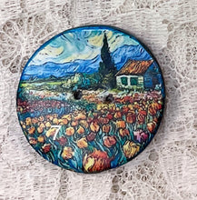 Load image into Gallery viewer, 1.18” Buttons- Van Gogh styles-assorted-Great Adirondack-handcrafted-price is per button
