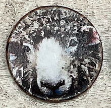 Load image into Gallery viewer, 1.18” Sheep buttons- assorted-Great Adirondack-handcrafted-price is per button
