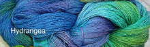 Load image into Gallery viewer, Organic Cotton -fingering wt Yarn- 520 yds- Mango-Hydrangea-Toucan- great Adirondack Yarn
