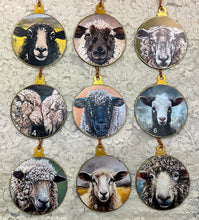 Load image into Gallery viewer, 3” ornaments-Sheep-assorted-holiday-Christmas-gift-price per ornament

