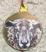 Load image into Gallery viewer, 3” ornaments-Sheep-assorted-holiday-Christmas-gift-price per ornament
