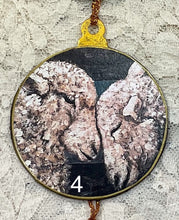 Load image into Gallery viewer, 3” ornaments-Sheep-assorted-holiday-Christmas-gift-price per ornament
