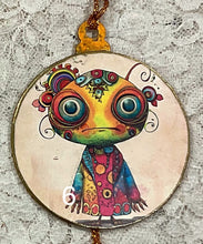 Load image into Gallery viewer, 3” ornaments-funny funky creatures-assorted-holiday-Christmas-gift-price per ornament
