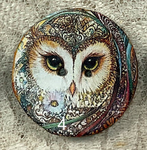 Load image into Gallery viewer, 1.18” Buttons-  Owls-artistic-assorted-Great Adirondack-handcrafted-price is per button
