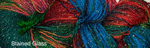 Load image into Gallery viewer, Sparkle Sock Merino Superwash Yarn 420 yds Hand Dyed - stained glass-bali-southwest-plum loco
