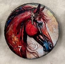 Load image into Gallery viewer, 3” ornaments-Horses-assorted-1-holiday-Christmas-gift-price per ornament
