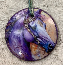 Load image into Gallery viewer, 3” ornaments-Horses-assorted-2-holiday-Christmas-gift-price per ornament -special occasion
