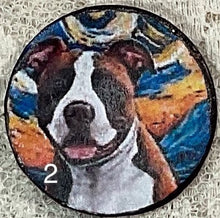 Load image into Gallery viewer, 1.18” buttons- Pit Bull Terriers- Staffordshire terriers -assorted-Great Adirondack-handcrafted-price is per button
