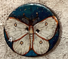 Load image into Gallery viewer, 1.18” Buttons- Luna Moths- assorted-Great Adirondack-handcrafted-price is per button
