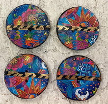 Load image into Gallery viewer, 1.18” Buttons-celestial- wildflowers-Laurel Burch-assorted-Great Adirondack-handcrafted-price is per button
